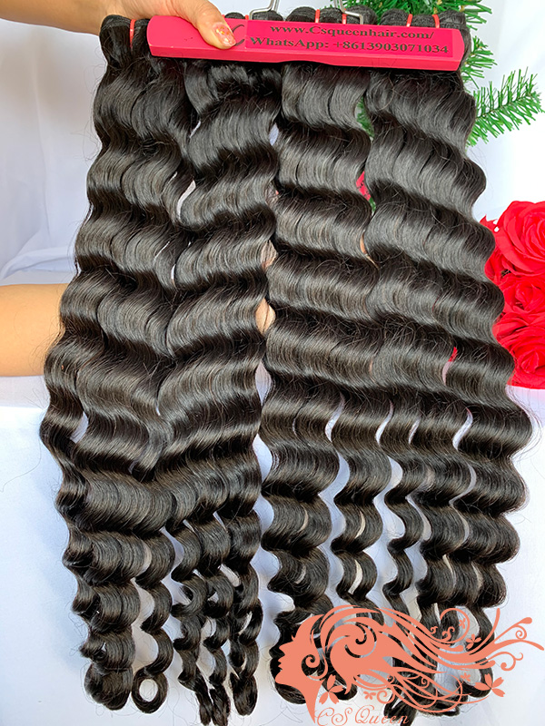 Csqueen 9A Paradise Wave Bundles 100% Human Hair - Click Image to Close